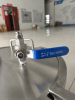 Trémie de dosage de houblon personnalisée CARRY de 3 kg pour la fermentation de la bière et le brassage à sec