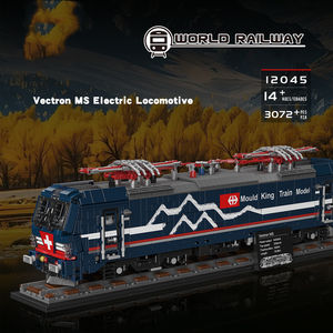 <span class=keywords><strong>MOULDKING</strong></span> 12044/12045 Modèle de train électrique Flying Scotsman, jouet de construction en blocs de plastique, jouet éducatif, animaux, nature - Product Image 5