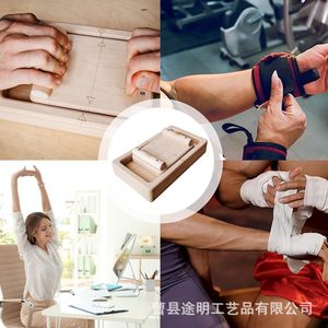 Wooden Finger And Wrist Trainer 28X14X3.5Cm Finger <b>Strength</b> Exercise For Climbing <b>Training</b> - Product Image 2