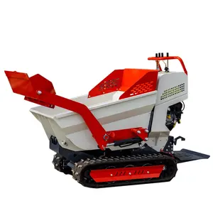 Cheap 500kg 800kg 1000kg 1ton-8ton Track Dumper Mini Crawler Transporter Rubber Dump Trucks For Sale