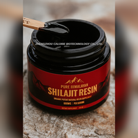 Résine de Shilajit Or 30g Pure d'Altaï OEM 85 Minéraux Soutien Immunitaire Faible MOQ Vrac Résine de Shilajit Indienne Pure 85% Acide Fulvique