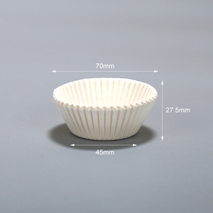 Cupcake Packaging bicchieri di carta Kraft carta da forno tazze da forno Muffin Custom per uso alimentare Cupcake fodera per Cupcake - Product Image 6