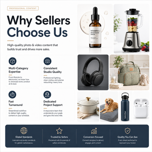 Contenuti Premium A+, Immagini Principali, Immagini su <span class=keywords><strong>Sfondo</strong></span> Bianco, Immagini per Annunci, Pagine Web e 360° °   Video per Shopify, Etsy e Amz - Product Image 3