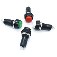 Wintai-Tech mini interrupteur à bouton-poussoir 12mm interrupteur à bouton-poussoir momentané 12v interrupteur d'allumage à bouton-poussoir