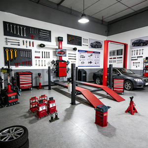 JINGLI - Juego Completo de Equipos de Reparación de Vehículos, Elevador de Autos de Cuatro Postes, Alineación de Ruedas 3D con Certificación CE para Taller Mecánico - Product Image 6