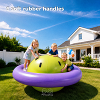 Pursuefree Dôme Gonflable Rocker Bouncer, Utilisation Double Eau & Terre, Matériau Épaissi, Jouet Gonflable pour Enfants, Balle Rebondissante, Jouet Aquatique