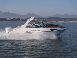 <span class=keywords><strong>Bateau</strong></span> de pêche rapide de luxe de 27 pieds avec moteur <span class=keywords><strong>hors</strong></span>-<span class=keywords><strong>bord</strong></span>, design de cabine, capacité de <span class=keywords><strong>10</strong></span> personnes, mini-yacht de 7,3 mètres avec espace habitable - Product Image 1