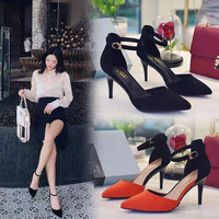 Chaussures pour femmes à talons pliables bicolores, talons aiguilles convertibles, bout pointu, flexibles, chaussures de bureau pour femmes, talon convertible en chaussure plate