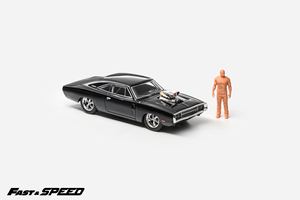 Pre-ordenar: Versión Limitada de Alta Velocidad 1:64 Charger R, Modelo de Coche de Aleación de Aluminio Fundido a Presión con Figura para Entusiastas de Películas Clásicas - Product Image 4