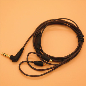 Cable de audio Shure con conector de 3,5 mm a enchufe de 3,5 mm para reemplazo de auriculares, uso DIY - Product Image 1