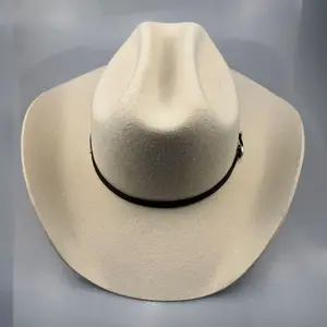 Chapeau de cowboy de paille western de vente chaude