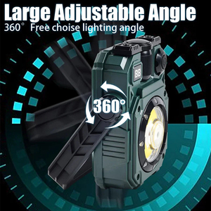 โคมไฟแม่เหล็กพลังงานแสงอาทิตย์แบบชาร์จไฟได้, โคมไฟสำหรับซ่อมรถโคมไฟตั้งแคมป์กลางแจ้งฉุกเฉินแบบมัลติฟังก์ชั่น - Product Image 4