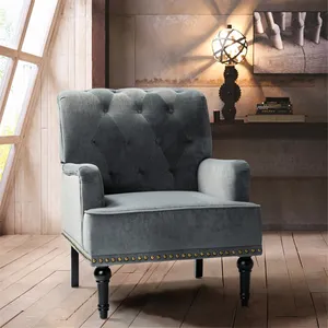 Modern Hotel Furniture Factory Oem Customized Leather Upholstered Five Star Hotel Beauty Chair