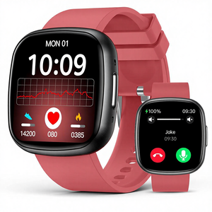 Smartwatch Donna Uomo 1.72\" Display <span class=keywords><strong>Super</strong></span> Retina HD Fitness Tracker Monitoraggio Frequenza Cardiaca Ossigeno nel Sangue Sonno Pressione 100 Funzioni <span class=keywords><strong>Smart</strong></span> - Product Image 1