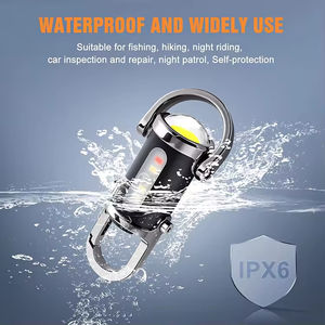 Linterna de Llavero con Banco de Energía Portátil, 7 Modos de Luz, Mini, Pequeña, Recargable por USB C, Luz de Trabajo LED COB - Product Image 5