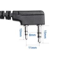 Cable de Programación USB para Walkie Talkie Analógico Baofeng, Software CD con Controlador de Puerto K, Cable de Datos para UV-5R Mini UV-82 UV-32, Radio Bidireccional