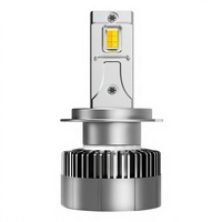 Kit de Iluminación LED con Doble Tubo de Cobre Refrigerado por Líquido |   Faros LED de 120W Blancos y Amarillos 3000K 6000K para Bombillas H1 H4 H7 H11 9005 9006