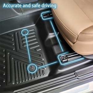 Alfombrilla de Piso para Automóvil Personalizada de Lujo, Alfombrilla de TPE 5D Antideslizante para Cadillac Xt5 - Product Image 3