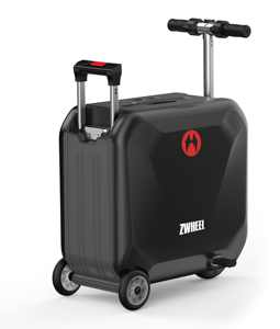 40L Portable Electrical Scooter Luggage Rideable Smart <b>Suitcase</b> with USB Port with Certificates - Product Image 2