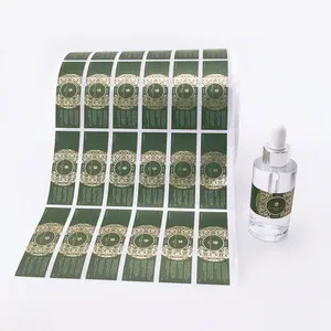 Stampante digitale personalizzata adesivi con Logo in vinile impermeabile etichette per prodotti cosmetici per la cura della pelle privata