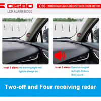 Détecteur radar BSD à ondes millimétriques Cisbo 77 GHz, système d'assistance au changement de voie, capteur étanche pour montage universel sur voiture