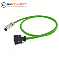 Cable de Codificador para Servomotor Siemens V90 Compatible con PAICONNECT, 6FX3002-2DB12, IP65, Conductor de Cobre Blindado