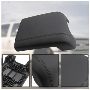 Cubierta de Reposabrazos para Consola Central Ford F250 F350 F450 F550, Caja de Almacenamiento de Cuero Negro, 2011-2016, BC3Z2806024AA - Product Image 4