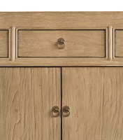 Meubles en gros d'époque, table console rustique en bois recyclé vieilli, aspect naturel