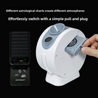 Projecteur Planétarium 8-en-1 et 13-en-1 avec Télécommande pour Haut-parleur, Bruit Blanc, Maison Intelligente, Chambre à Coucher (ABS)