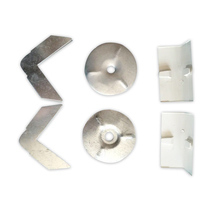 Matériaux auxiliaires pour conduits d'air, angle en fer pour renforcement de conduits d'air, angle en fer pour insertion de conduits d'air, bride d'angle en fer