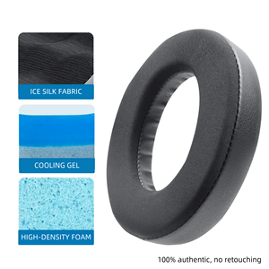 Almohadillas de repuesto de Gel refrigerante para auriculares inalámbricos <span class=keywords><strong>Bose</strong></span> 700 (NC700), espuma viscoelástica, almohadillas de tela de seda helada, accesorios de cojines - Product Image 6