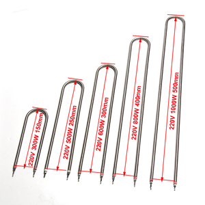 <span class=keywords><strong>Elemento</strong></span> Calefactor Tubular Recto para Horno Eléctrico LJXH 220v, Resistencia de Repuesto de Aire de 8mm, Calentador Flexible de 300w 400w 500w 800W 1KW 1 Pieza - Product Image 3