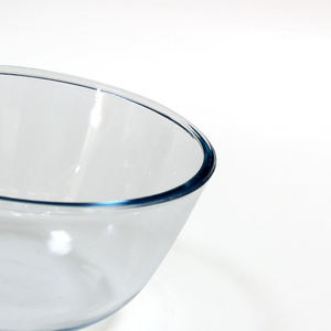 Ensaladera de vidrio resistente al calor, cuenco para microondas, novedad - Product Image 1