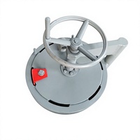 Nouvelle fermeture rapide à triple collier XTC en acier au carbone pour le nettoyage industriel des conduites et des cuves sous pression