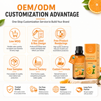 Minyak Esensial Jeruk Organik Premium Grade 100% Murni dan Alami untuk Pijat Tubuh dan Aromaterapi