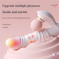 Distributor Erwachsenen-Vibrator für Frauen, Vaginaler Dildo, G-Punkt-Stimulator mit Doppelvibration, Klitoris-Stimulator, USB-Aufladbar, Wasserdicht, Individuell Anpassbar