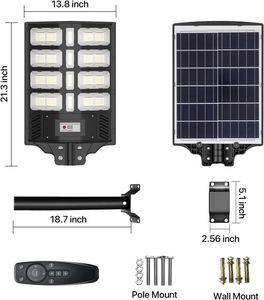 Luces de Jardín LED Solares IP65 para Exteriores, para Césped, Patio, Camino, Farola - Product Image 4