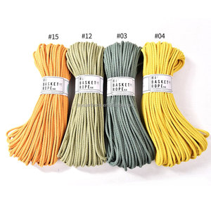 5.5-6mm bện bông Zig Zag dây cho giỏ may Boho giỏ sợi giỏ may dây trang trí dây cho may - Product Image 5