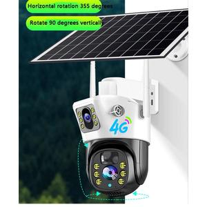 Outdoor Solar 4K PTZ Smart CCTV <b>Camera</b> with 20M Night Vision WiFi/4G Waterproof & 12000mAh Battery - Product Image 5