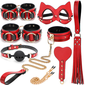 Sm Alternative Bondage <b>Set</b> Eight Piece <b>Tool</b> Kit High End Player Handheld Privacy <b>Set</b> Factory Direct Sales Dropshipping - Product Image 2