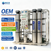 Nouvelle petite usine filtre RO équipement de traitement de l'eau puits d'eau souterraine machines d'osmose inverse fabrication d'eau minérale hôtels