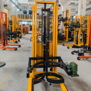 Carretilla Elevadora Hidráulica Eléctrica Manual con Rotación - Product Image 1