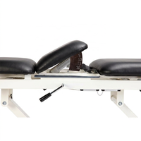 Table de décompression vertébrale électrique professionnelle pour thérapie de traction cervicale et lombaire, table chiropratique EU-300