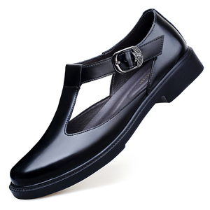 2026 Hot New Arrivals Walking Style Summer Export Quality Genuine Cow Leather Shioes Men's Summer <b>Sandals</b> Flat <b>Sandals</b> - Product Image 1