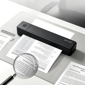 नेट पोर्टेबल वायरलेस ए 4 थर्मल प्रिंटर मोबाइल प्रिंटिंग - Product Image 1
