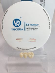 Yucera ST blocco multistrato dischi di <span class=keywords><strong>Zirconia</strong></span> dente 43% trasmissione dentale di buona qualità con il prezzo basso <span class=keywords><strong>CAD</strong></span> <span class=keywords><strong>CAM</strong></span> - Product Image 5