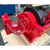 Treuil hydraulique à capstan de traction 10t 13t 15t 20 tonnes pour tracteurs/foresterie/pêche en bateau/filet de pêche, treuils hydrauliques de remorquage