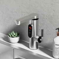 Pas cher Prix Top Qualité Salle De Bains Chauffage Instantané Robinet D'eau Moderne De Chauffage Instantané Eau Chaude Robinet D'évier De Cuisine