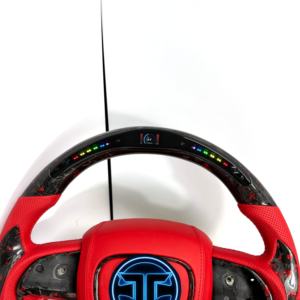 Volant en fibre de carbone pour <span class=keywords><strong>Dodge</strong></span> Charger Challenger Hellcat Charger Durango SRT <span class=keywords><strong>RT</strong></span> GT, accessoires de voiture - Product Image 4