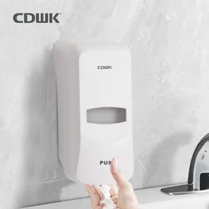 CDWK Dispensador de jabon liquido400mlシャンプーホテルウォールモダンソープディスペンサーCD-1269